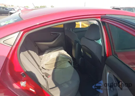 2015 Hyundai Elantra Se (Ulsan Plant) from USA, damaged, VIN KMHDH4AE9FU449993